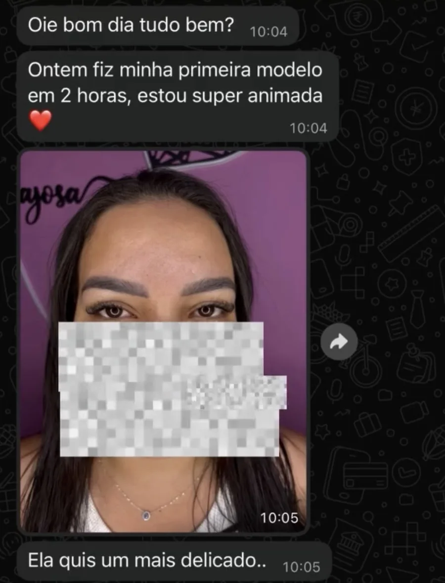 Depoimento aluna